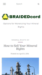 Mobile Screenshot of braidedcord.net